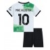 Billige Liverpool Alexis Mac Allister #10 Børnetøj Udebanetrøje til baby 2023-24 Kortærmet (+ korte bukser)